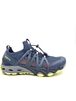 Humtto HT620829A Outdoor Plaj Deniz Aqua Fileli Füme Gri Erkek Spor Sandalet Ayakkabı