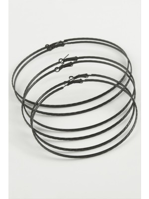 Lowell Home Ieg Zincir Desenli Metal Halka Küpe 6 Adet LWLBJT-RSIEG327