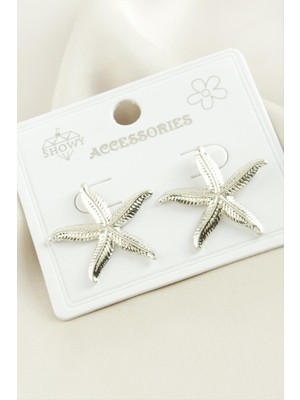 Lowell Home Ieg Deniz Yıldızı Metal Küpe LWLBJT-RSIEG327