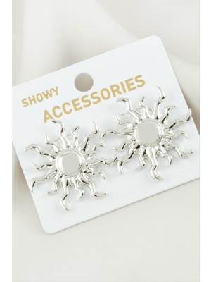 Lowell Home Ieg Güneş Metal Küpe LWLBJT-RSIEG327