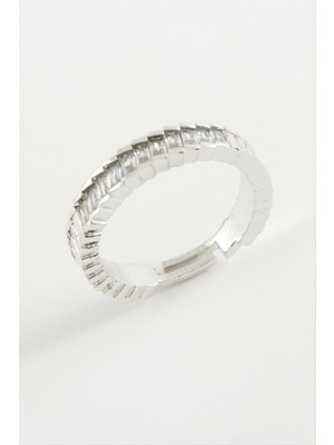 Lowell Home Ieg Baget Taşlı Metal Yüzük LWLBJT-RSIEG327