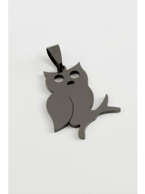 Lowell Home Ieg Baykuş Çelik Kolye Ucu 3 cm LWLBJT-RSIEG327