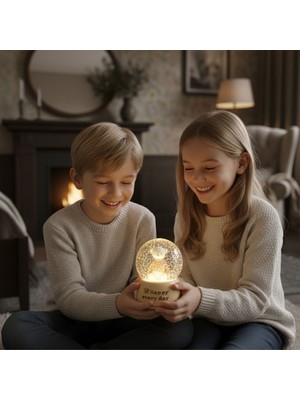 By Nevser Pilli Işıklı Müzikli Kar Küresi–sevimli Ayıcık Figürlü Eğlenceli Masaüstü Biblo, LED Aydınlatmalı Dekoratif Hediyelik Kar Küresi