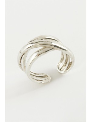 Lowell Home Ieg Burgulu Metal Yüzük LWLBJT-RSIEG327