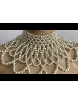 Ravinity Eşsiz Tasarım Inci Gerdanlık Inci Boncuk Kolye