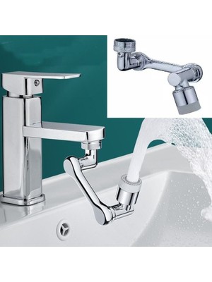 Lowell Home Ieg 1080 Derece Dönebilen Robotik Kol Musluk Başlığı - Musluk Uzatma Aparatı Ucu LWLRSY-435RSI