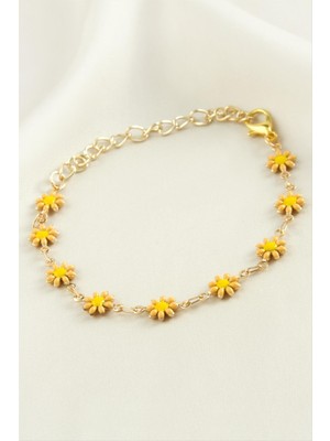 Lowell Home Ieg Papatya Mineli Bileklik LWLBJT-RSIEG327