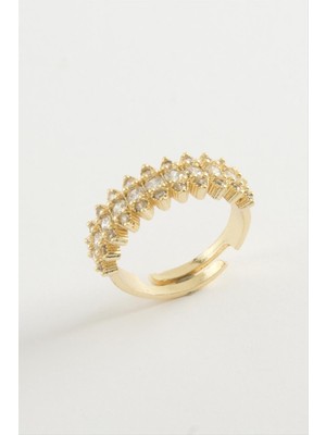 Lowell Home Ieg Oval Zirkon Taşlı Yüzük LWLBJT-RSIEG327