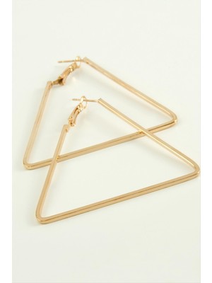 Lowell Home Ieg Üçgen Halka Küpe 5,5 cm LWLBJT-RSIEG327