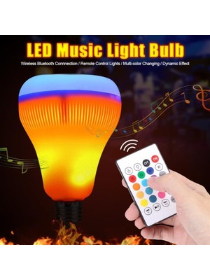 Lowell Home Ieg Kumandalı Bluetooth Hoparlör Ampul Ld-37 (4887) LWLRSHM-324FTY4