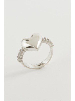 Lowell Home Ieg Kalp Taşlı Metal Yüzük LWLBJT-RSIEG327