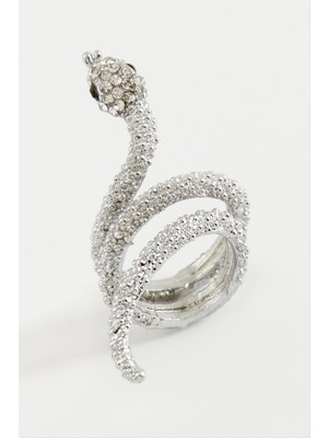 Lowell Home Ieg Yılan Taşlı Metal Yüzük LWLBJT-RSIEG327