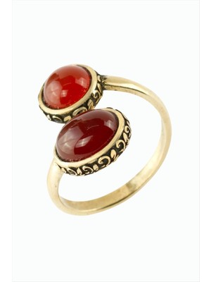 Lowell Home Ieg Oval Yuvarlak Doğaltaşlı Otantik Yüzük LWLBJT-RSIEG327