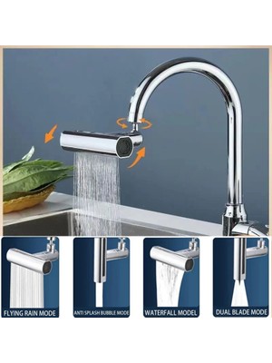 Lowell Home Ieg Mutfak Musluğu Püskürtme Başlığı 4in1 (4887) LWLRSHM-324FTY4