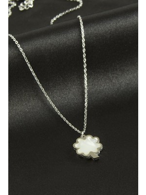 Lowell Home Ieg Yonca Sedef Lüks Çelik Kolye LWLBJT-RSIEG327