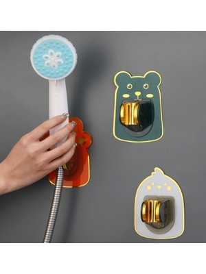 Lowell Home Yapışkanlı Hayvan Figürlü Hareketli Duş Başlığı Tutucu