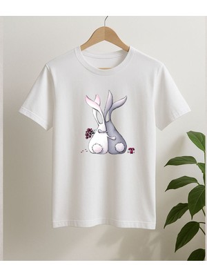 Aselinda Taşvan Baskılı Sevgili Çift Kombin Tişört(Kombin Yapmak Için Ürün Ekleyiniz)