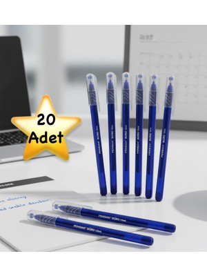 Pensan Büro Mavi Tükenmez Kalem 20 Adet