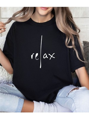 Aselinda Kadınlar Için Basit Ingilizce Grafik Baskılı, Yuvarlak Yakalı, Kısa Kollu, Günlük Düz Renkli Tişört