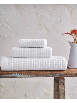 Eze Home Waffle Banyo Havlu Seti