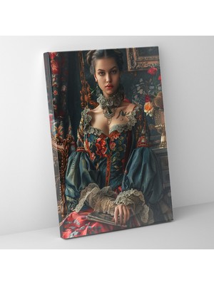 Popcas  Johannes Vermeer Duvar Dekorasyonu Kanvas Tablo - Ev Dekorasyonu Johannes Vermeer