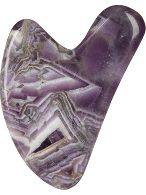 Normadia Ametist Taşı Masaj Aleti Guasha ile Doğal Güzellik ve Rahatlama