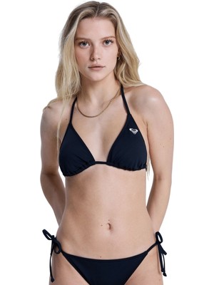 555 Roxy Sd Essent Tiki Kadın Siyah Bikini Üst
