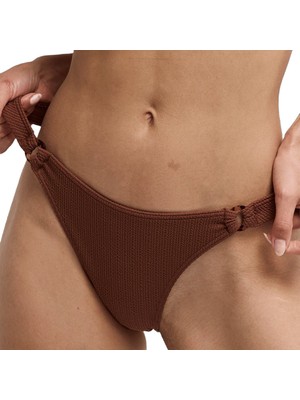 555 Roxy Sunshine Kadın Kahverengi Bikini Alt
