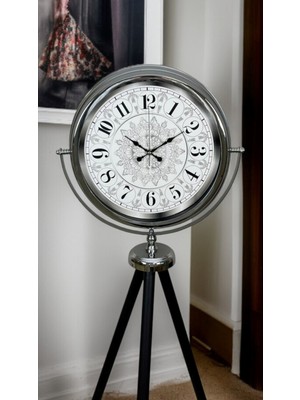 NW NessiWorld Elegance Desenli Tripod Ayaklı Saat