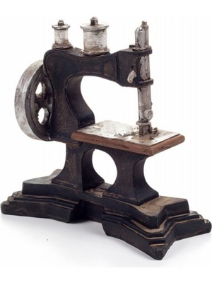 NW NessiWorld Buffer® Decotown Nostaljik Dekoratif Dikiş Makinesi Biblo Süs Eşyası