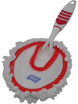 NW NessiWorld Buffer® Mikrofiber Duster Toz Leke Kir Alıcı Temizleyici Tutacaklı Temizlik Bezi Aparatı Malzemesi