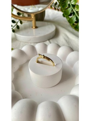 Vıp 14K Xuping Taşlı Line Yüzük