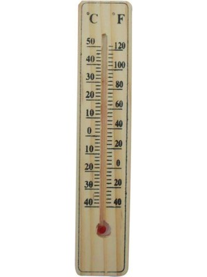 NW NessiWorld Ahşap Oda Sıcaklığı Sıcaklık Ölçümü Termometresi Küçük Boy