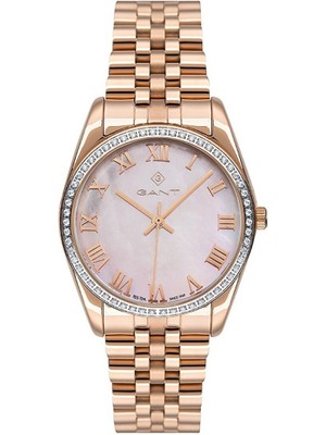 Gant GT073002Y Kadın Kol Saati – Rose Gold Çelik, 34 Mm, Quartz Mekanizma