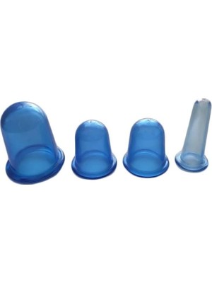 NW NessiWorld 4 Boy Yüz ve Vücut Masaj Kupası Facıal Cuppıng