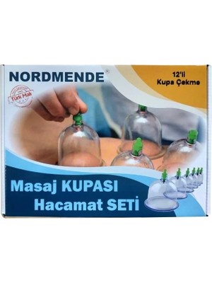 NW NessiWorld Hacamat Masaj Kupası 1239LI Set