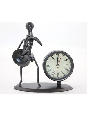 NW NessiWorld Metal Müzisyen Saat Model 1