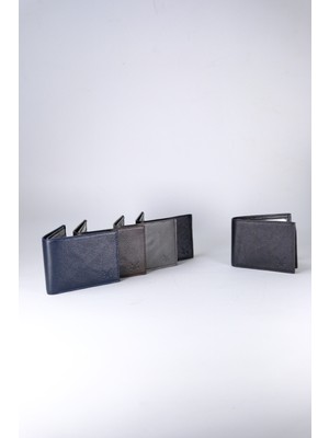 Boleine Erkek Deri Cüzdan Uranos BL2005 Siyah