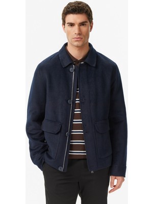 Nautica Erkek Lacivert Regular Fit Kaşe Ceket J57016T.4NV