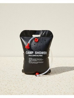 Verto 20 Litre Güneş Enerjili Kamp Duşu Pvc Dayanıklı Taşınabilir Duş Torbası