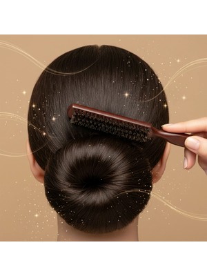 SHC4200 Ahşap Saplı Topuz Tarağı