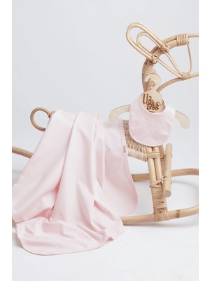 Liaboo Pembe Organik Bebek Battaniye Seti
