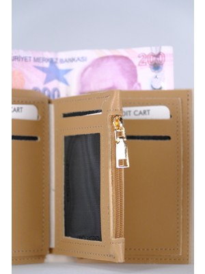 Boleine Kadın Orta Boy Cüzdan Hera BL2001 Vizon