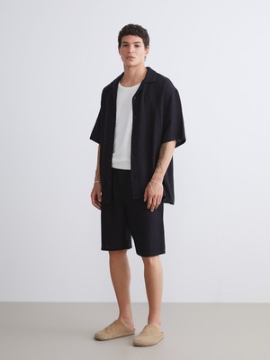 Lc Waikiki Yeni Sezon Rahat Kalıp Müslin Erkek Şort