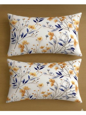 Belsina Pamuklu 2 Adet 50X70 cm Fermuarlı Yastık Kılıfı