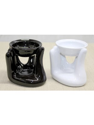 Flamex El Tasarımlı Seramik Buhurdanlık Model 1