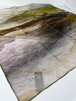 Miray Nevada Büyük Boy Organik Pamuk Eşarp - 120 x 120 - 06252 04