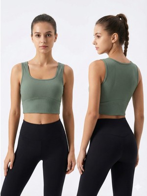 Ftilli Spor Crop Büstiyer