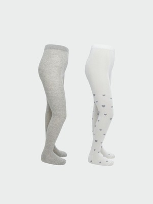 Lc Waikiki Yeni Sezon Kız Çocuk Külotlu Çorap 2'li