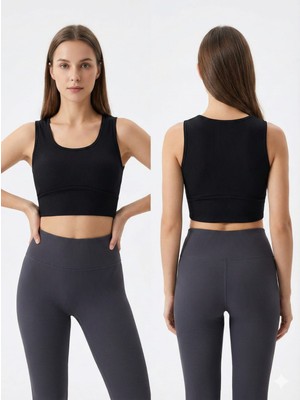 Ftilli Spor Crop Büstiyer